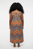 Ankara Print Sleeveless House Dress