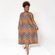 Ankara Print Sleeveless House Dress