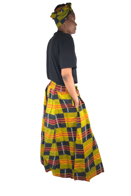 Kente Long Skirt