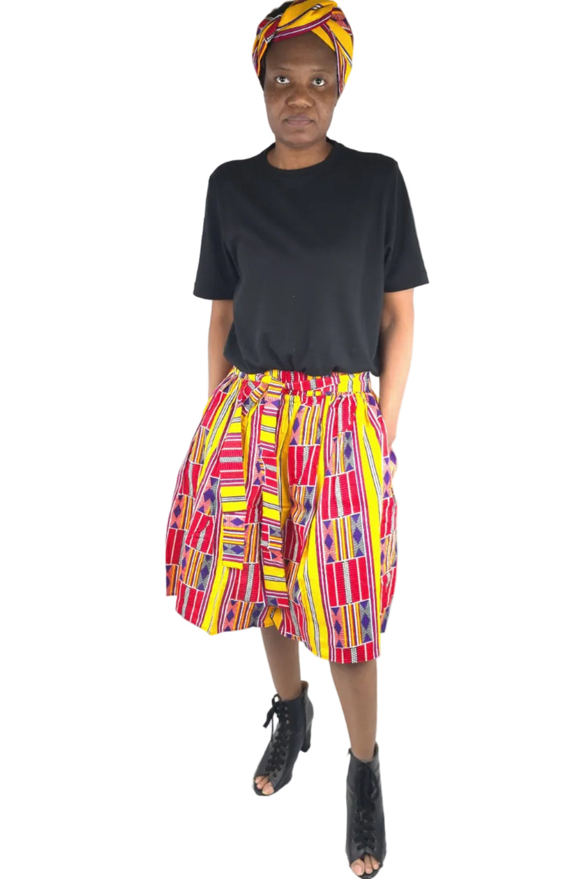 African Mini Skirt