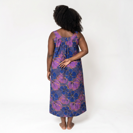 Ankara Print Sleeveless House Dress