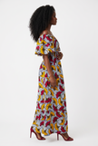 Off-The-Shoulder Flower Princess Dress