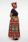 The Red Samakaka Maxi Skirt Set