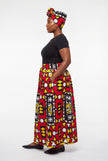 The Red Samakaka Maxi Skirt Set